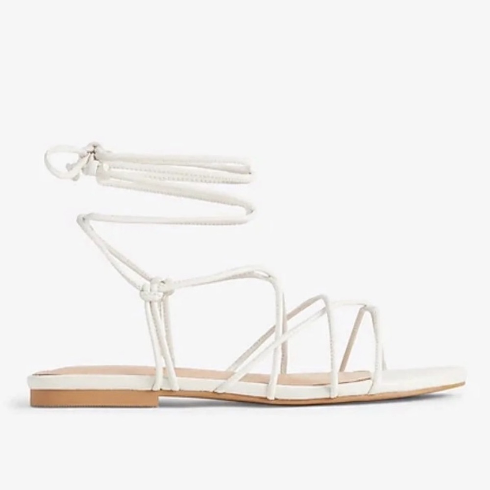 Express Lace-Up Strappy Sandals